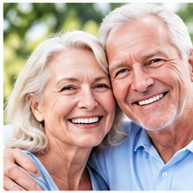 Happy patients smiling